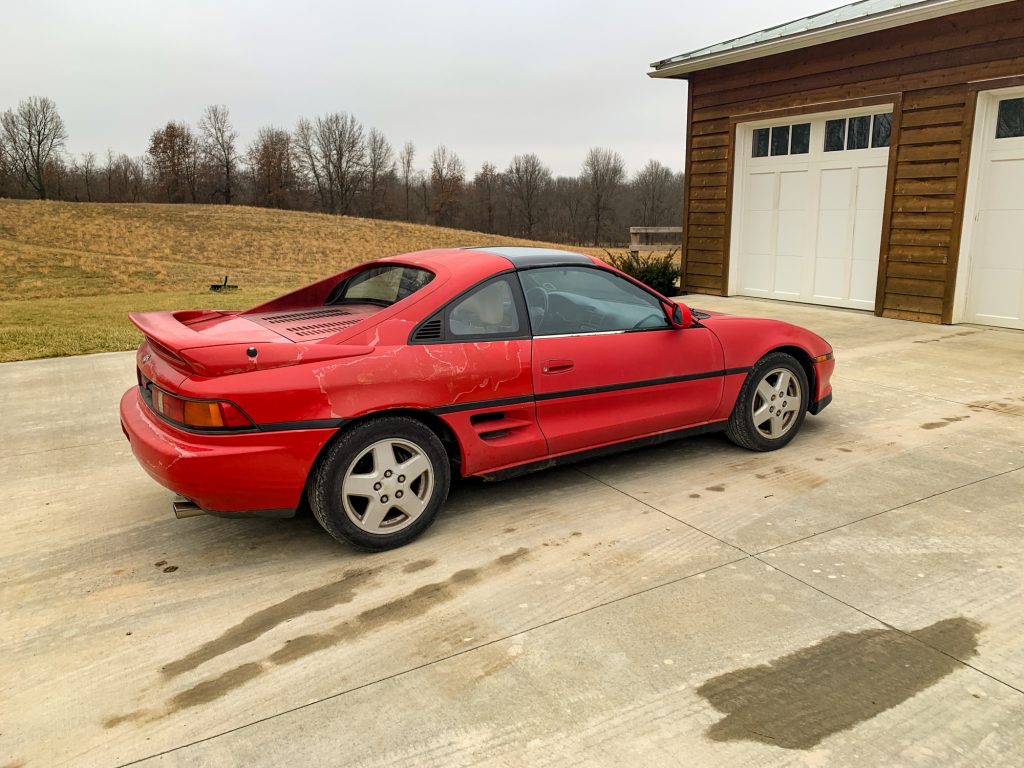 1993 Toyota MR2 Red unrestored-26