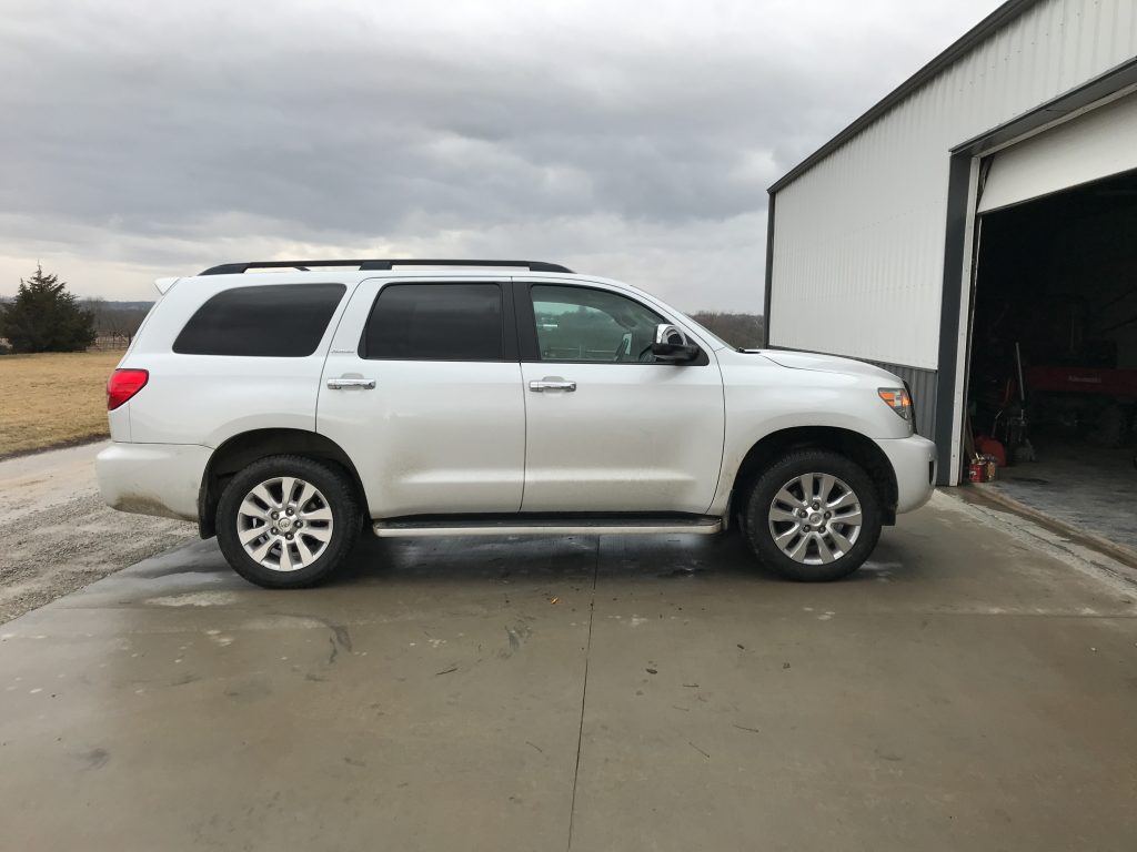 2008 Toyota Sequoia perfect family road trip vehicle