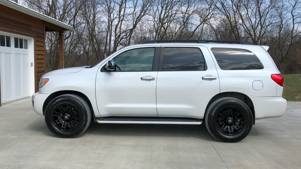 2008 Toyota Sequoia with wheels